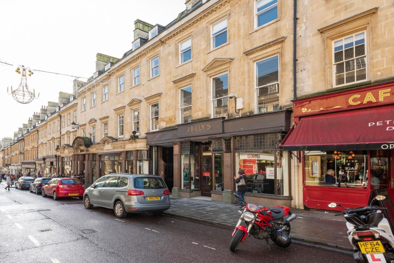 Stunning & Central Milsom Street Apartment Bath Extérieur photo